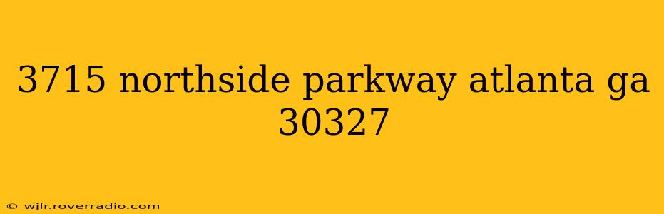 3715 northside parkway atlanta ga 30327