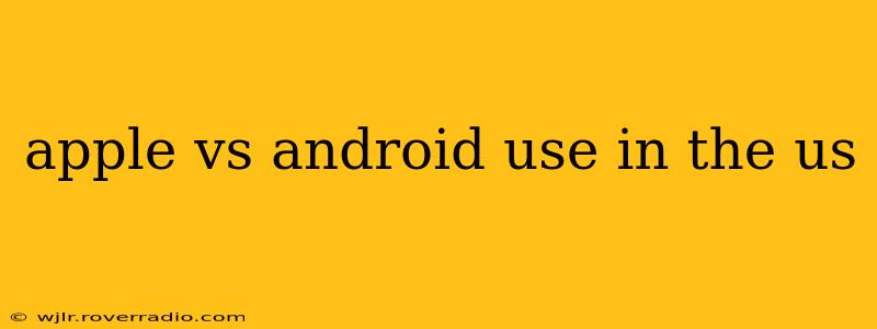 apple vs android use in the us