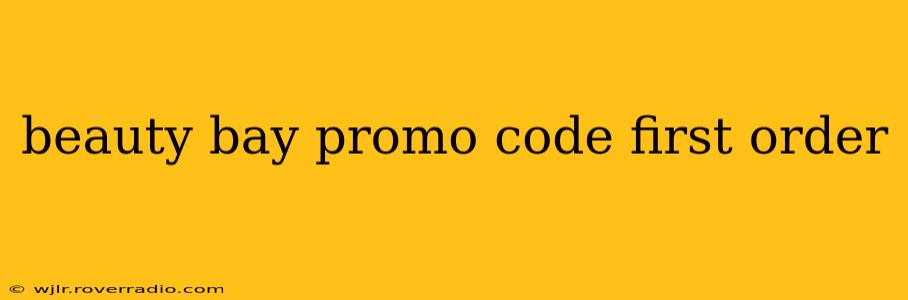 beauty bay promo code first order