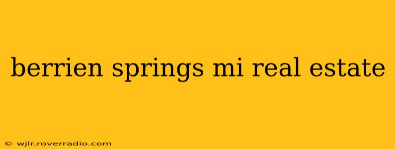 berrien springs mi real estate