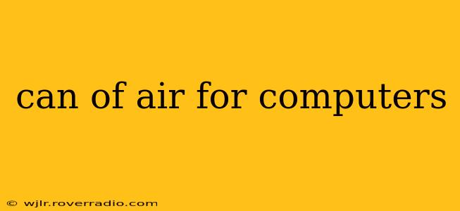 can of air for computers