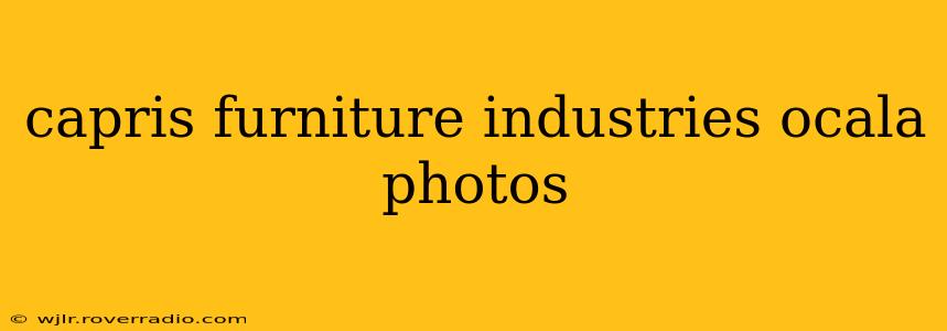 capris furniture industries ocala photos
