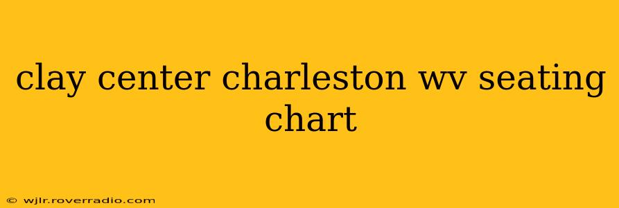 clay center charleston wv seating chart