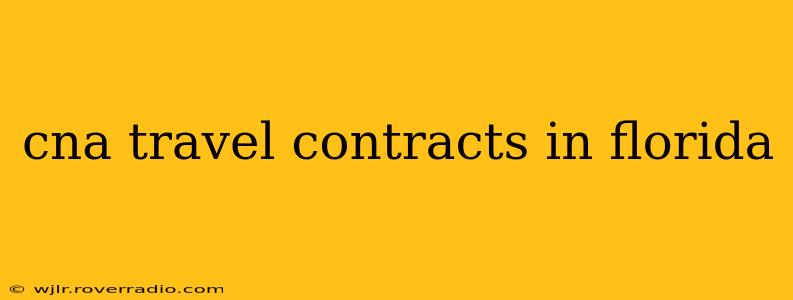 cna travel contracts in florida