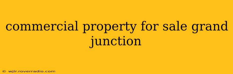 commercial property for sale grand junction