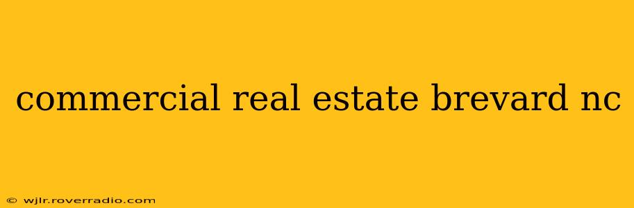 commercial real estate brevard nc