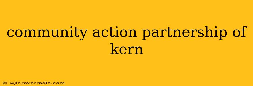 community action partnership of kern