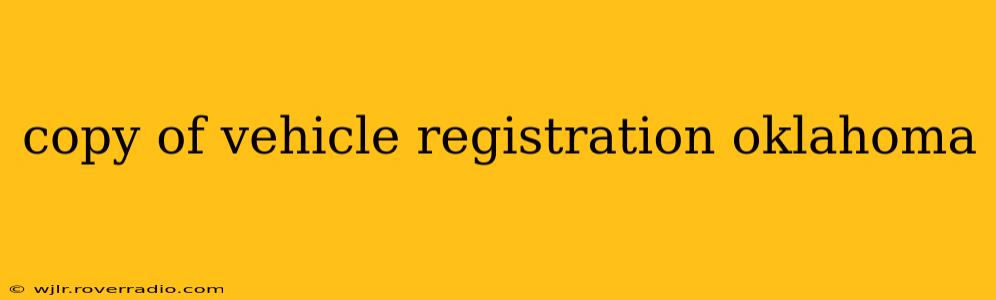 copy of vehicle registration oklahoma