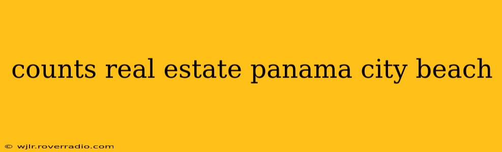 counts real estate panama city beach