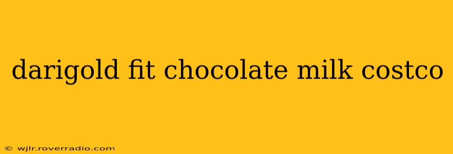 darigold fit chocolate milk costco