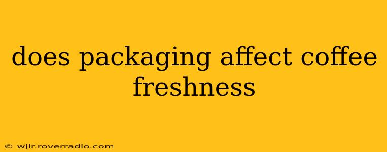 does packaging affect coffee freshness