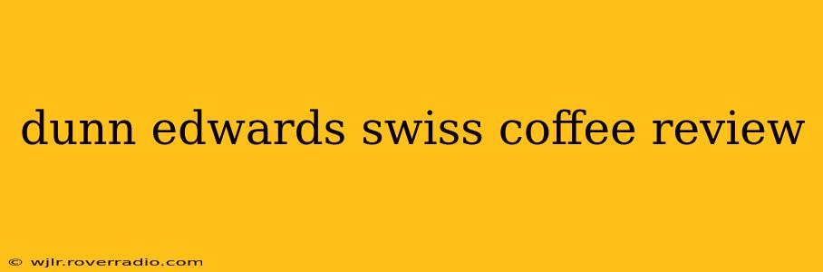 dunn edwards swiss coffee review