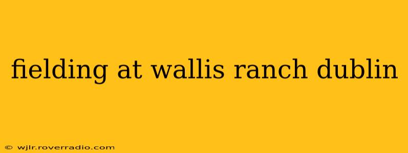 fielding at wallis ranch dublin