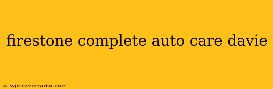 firestone complete auto care davie
