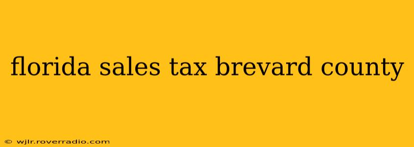 florida sales tax brevard county