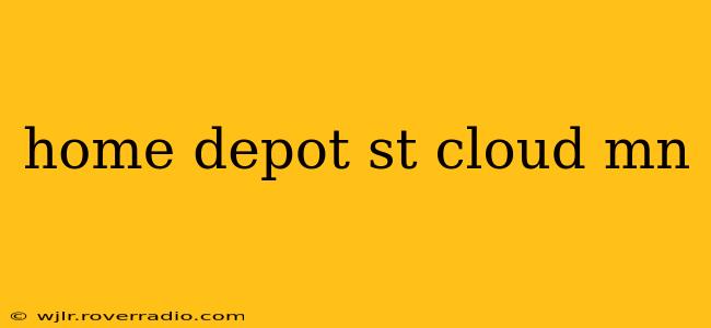 home depot st cloud mn