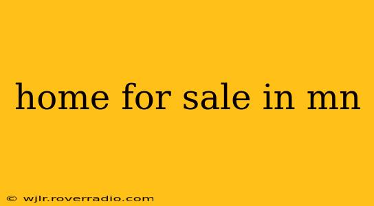 home for sale in mn