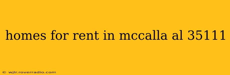 homes for rent in mccalla al 35111