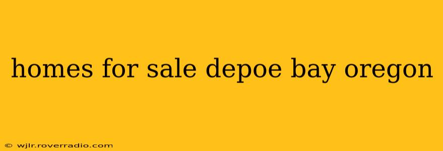 homes for sale depoe bay oregon
