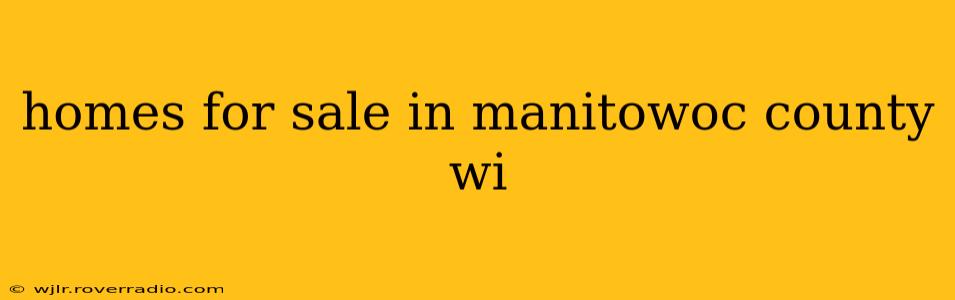 homes for sale in manitowoc county wi