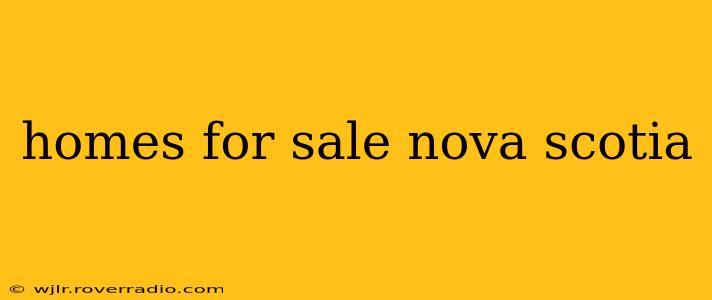 homes for sale nova scotia