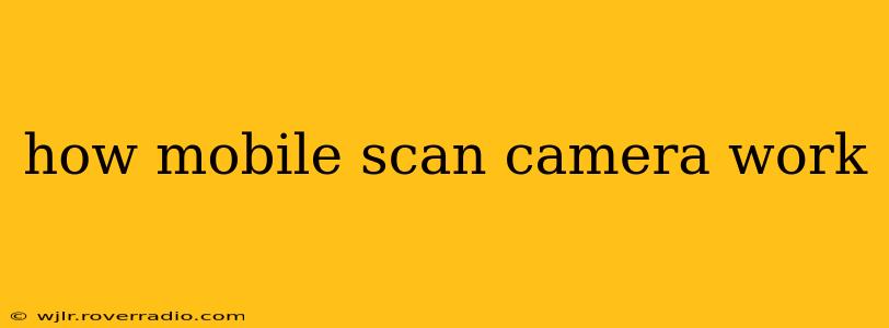 how mobile scan camera work