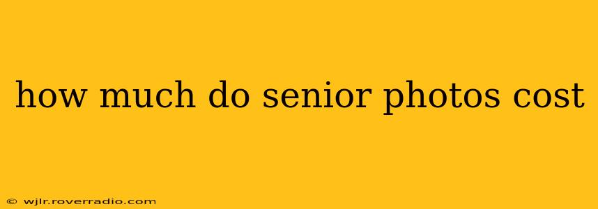 how much do senior photos cost