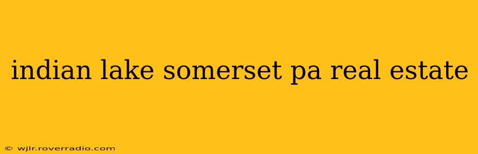 indian lake somerset pa real estate