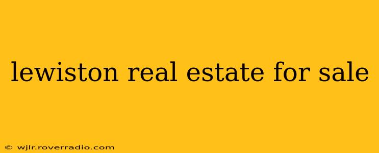 lewiston real estate for sale