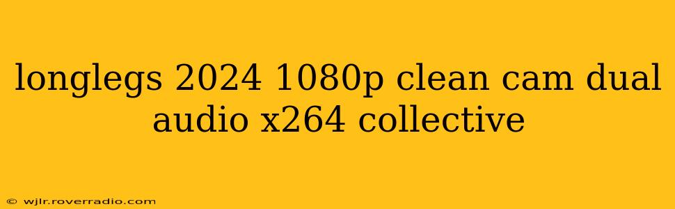 longlegs 2024 1080p clean cam dual audio x264 collective