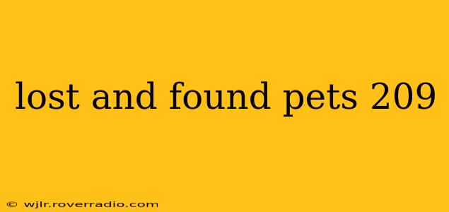 lost and found pets 209