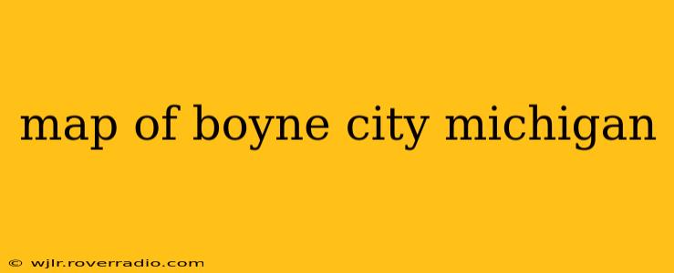 map of boyne city michigan