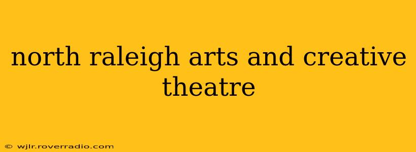 north raleigh arts and creative theatre