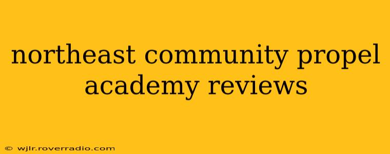 northeast community propel academy reviews