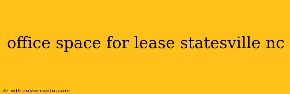office space for lease statesville nc