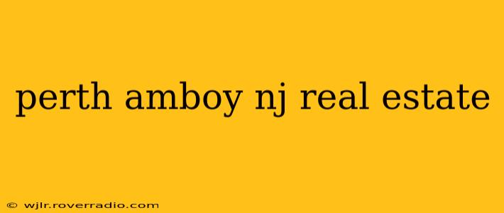 perth amboy nj real estate
