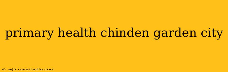 primary health chinden garden city