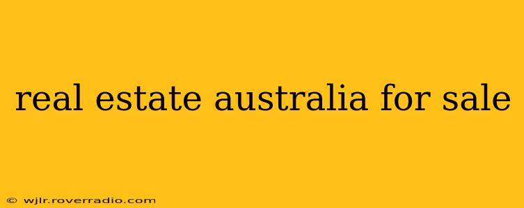 real estate australia for sale