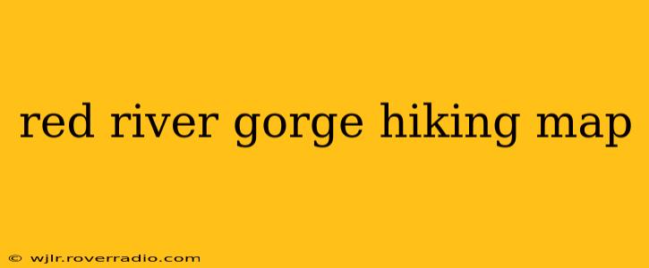 red river gorge hiking map