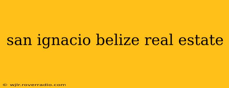 san ignacio belize real estate