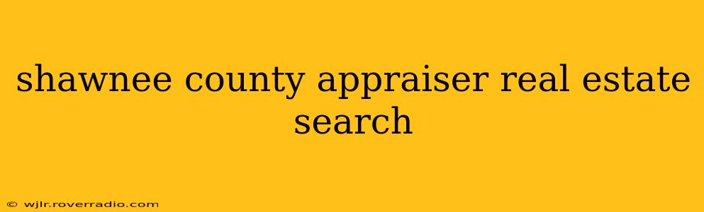 shawnee county appraiser real estate search