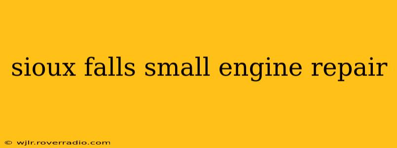 sioux falls small engine repair