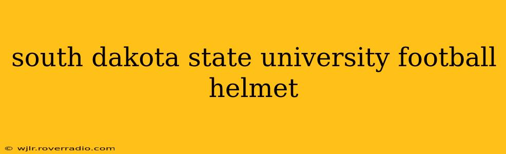 south dakota state university football helmet