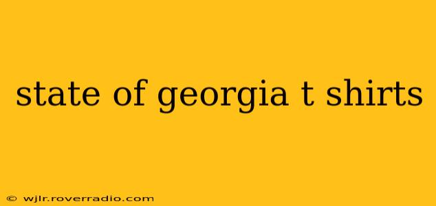 state of georgia t shirts