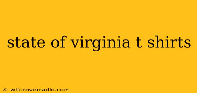 state of virginia t shirts
