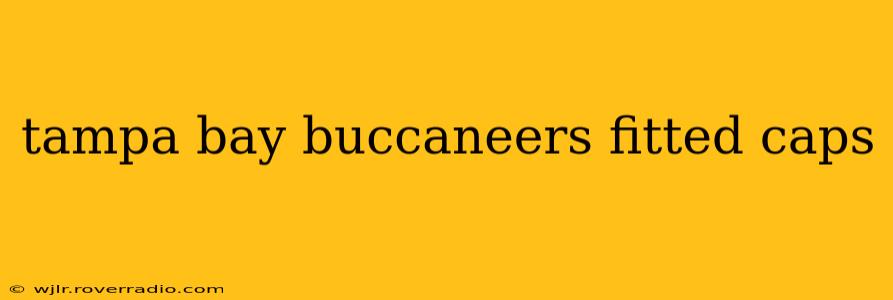 tampa bay buccaneers fitted caps