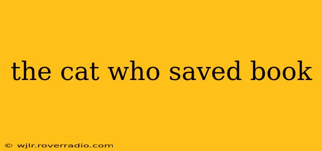 the cat who saved book