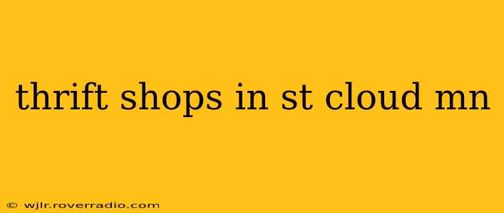 thrift shops in st cloud mn