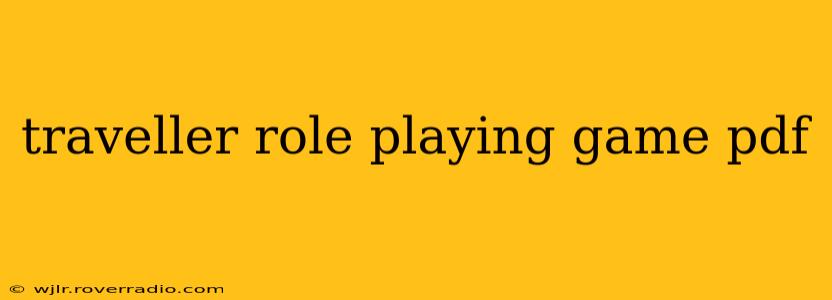 traveller role playing game pdf