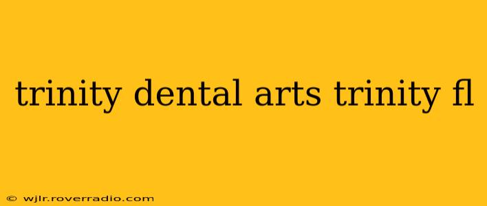 trinity dental arts trinity fl
